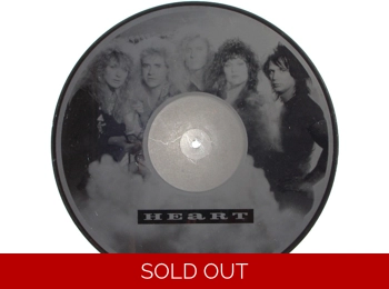 Heart – Never / These Dreams - UK Limited Edition 4 Track 12" Etched Disc In Custom Sleeve